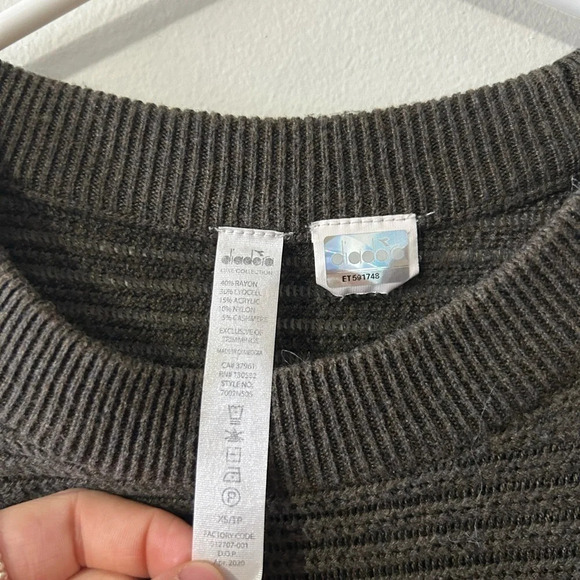 Diadora  Dark Green Knit Sweater - Picture 4 of 4